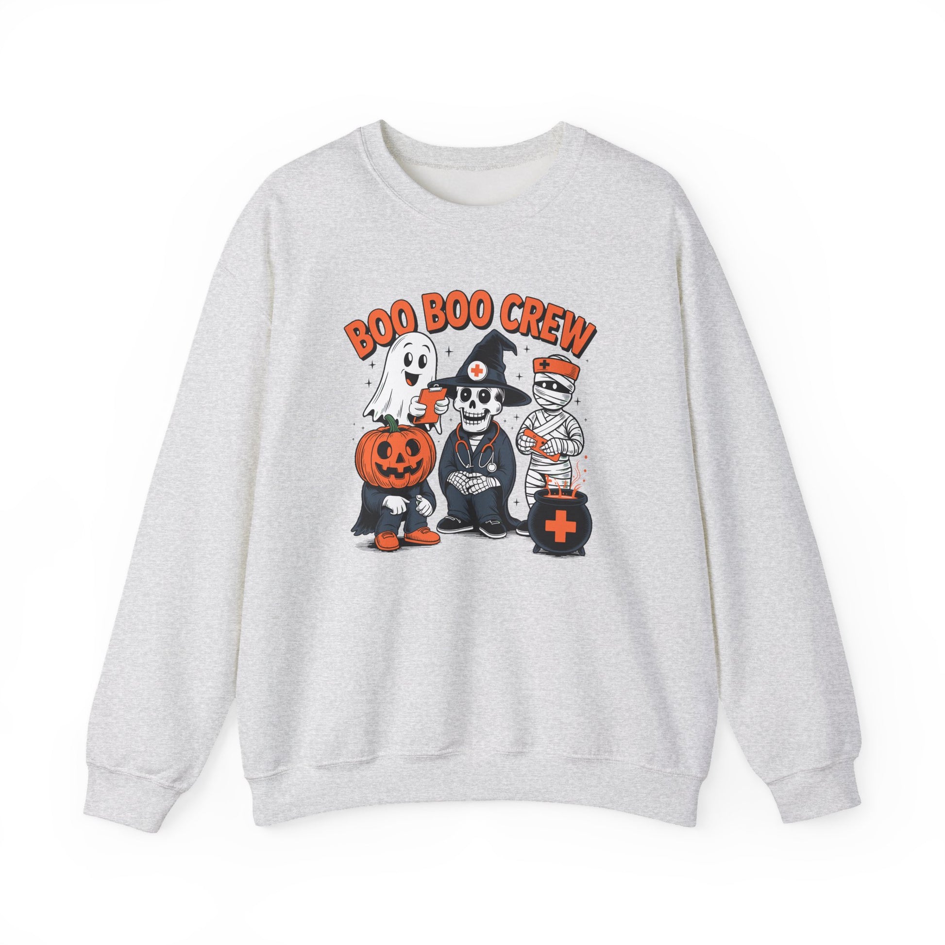 Boo Boo Crew Halloween Crewneck Sweatshirt - Samberule