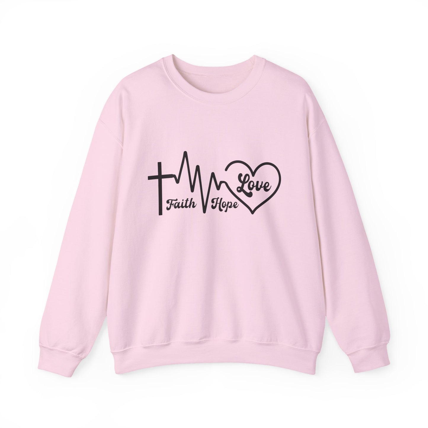 "Faith, Hope, Love" Faith Crewneck Sweatshirt