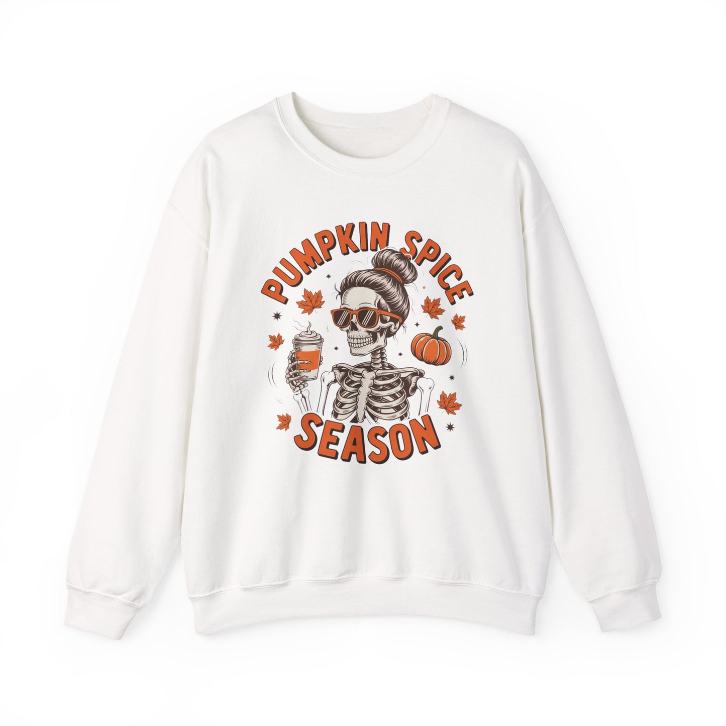 Pumpkin Spice Season Halloween Crewneck Sweatshirt - Samberule