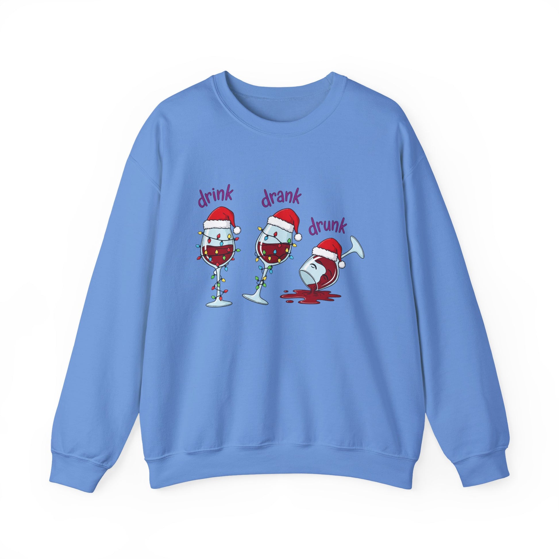 Drink Themed Christmas Crewneck Sweatshirt - Samberule