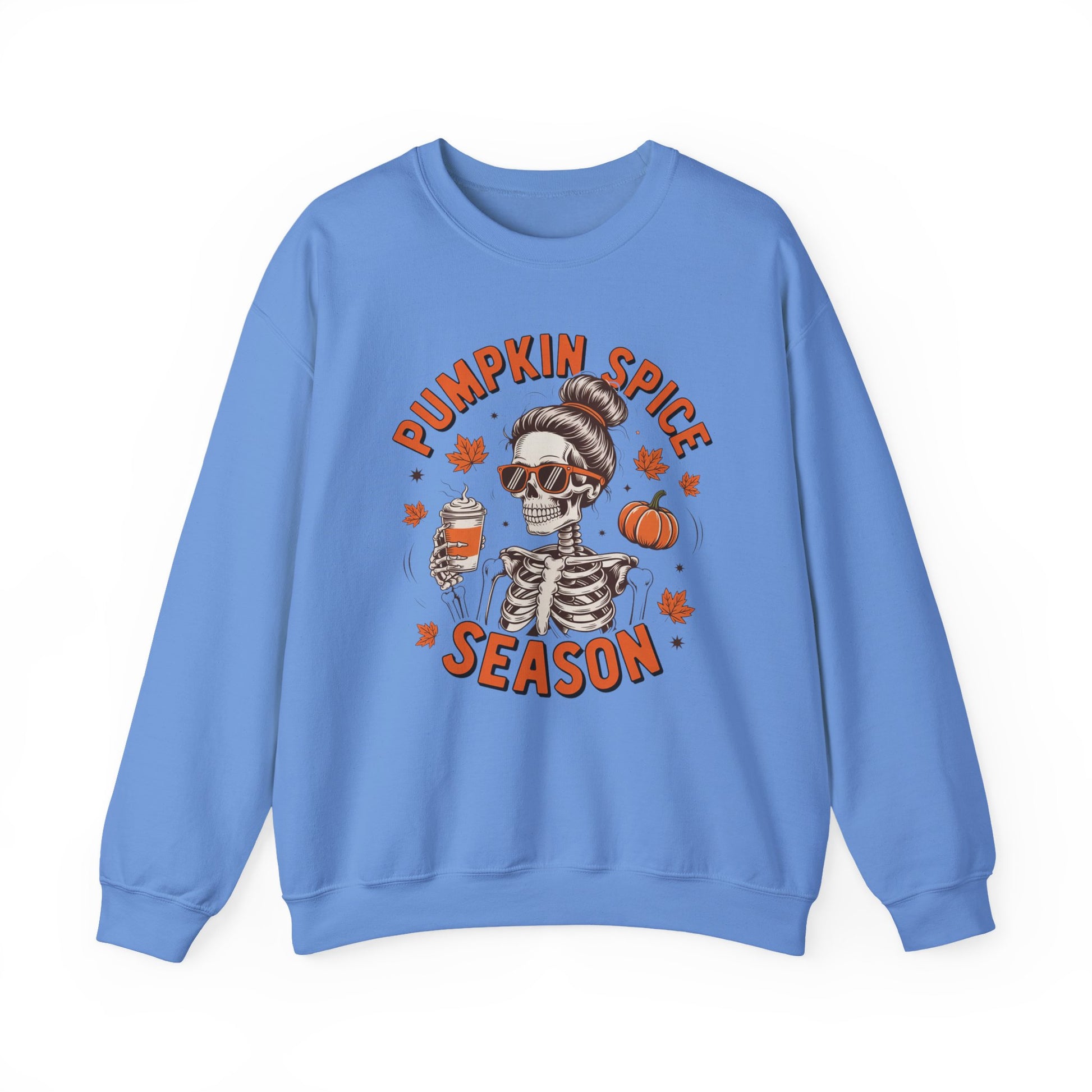 Pumpkin Spice Season Halloween Crewneck Sweatshirt - Samberule