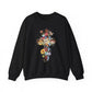 Floral Cross Faith Crewneck Sweatshirt