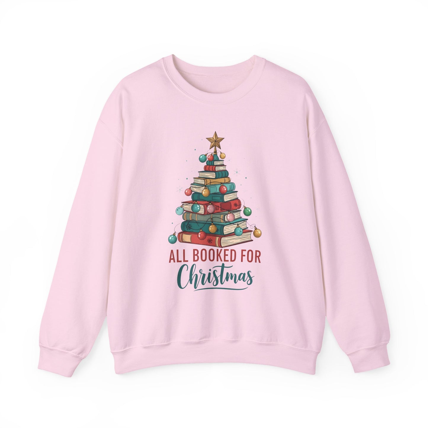 All Booked for Christmas Crewneck Sweatshirt - Samberule