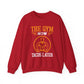 The Gym Now Tacos Later Gym Crewneck Sweatshirt