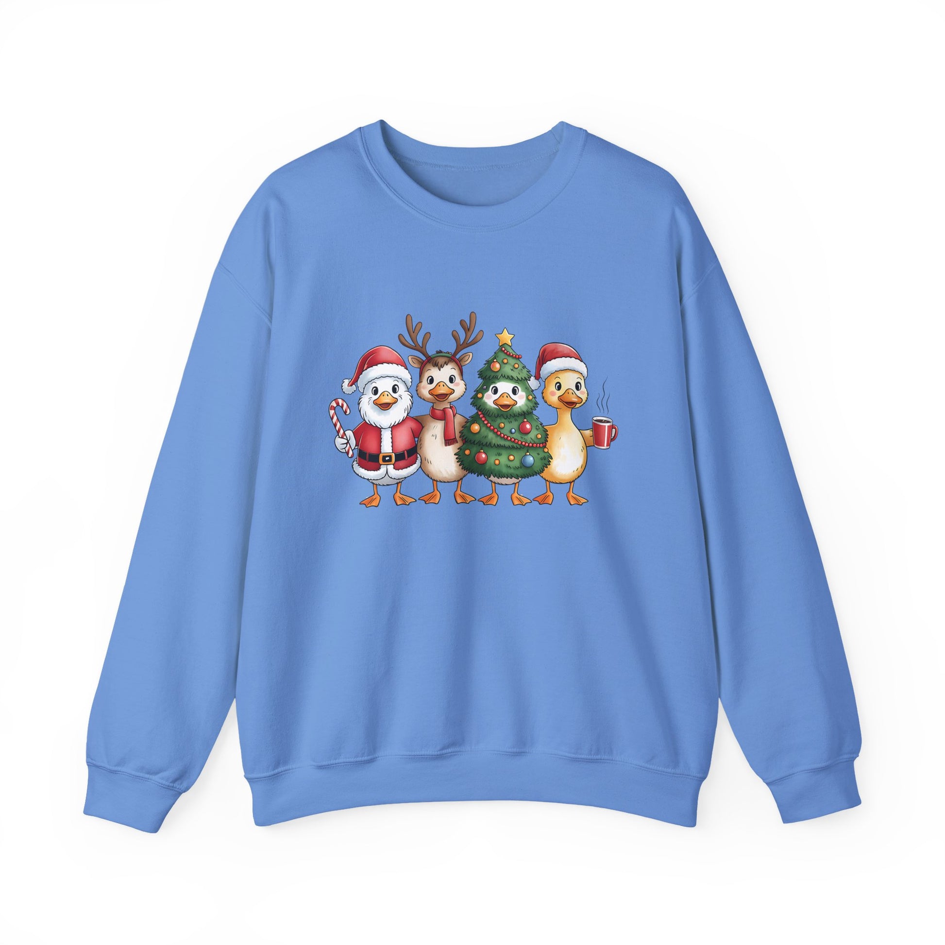 Festive Duck Christmas Crewneck Sweatshirt - Samberule