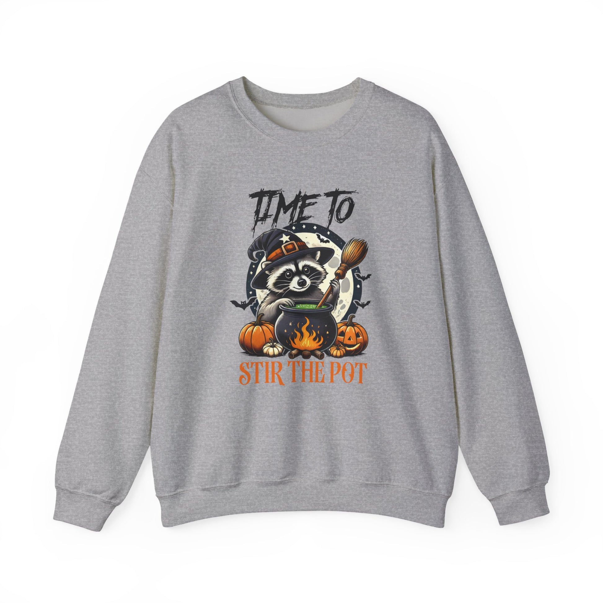 Feral Raccoon Halloween Crewneck Sweatshirt - Samberule