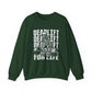 Skeleton Deadlift Gym Crewneck Sweatshirt