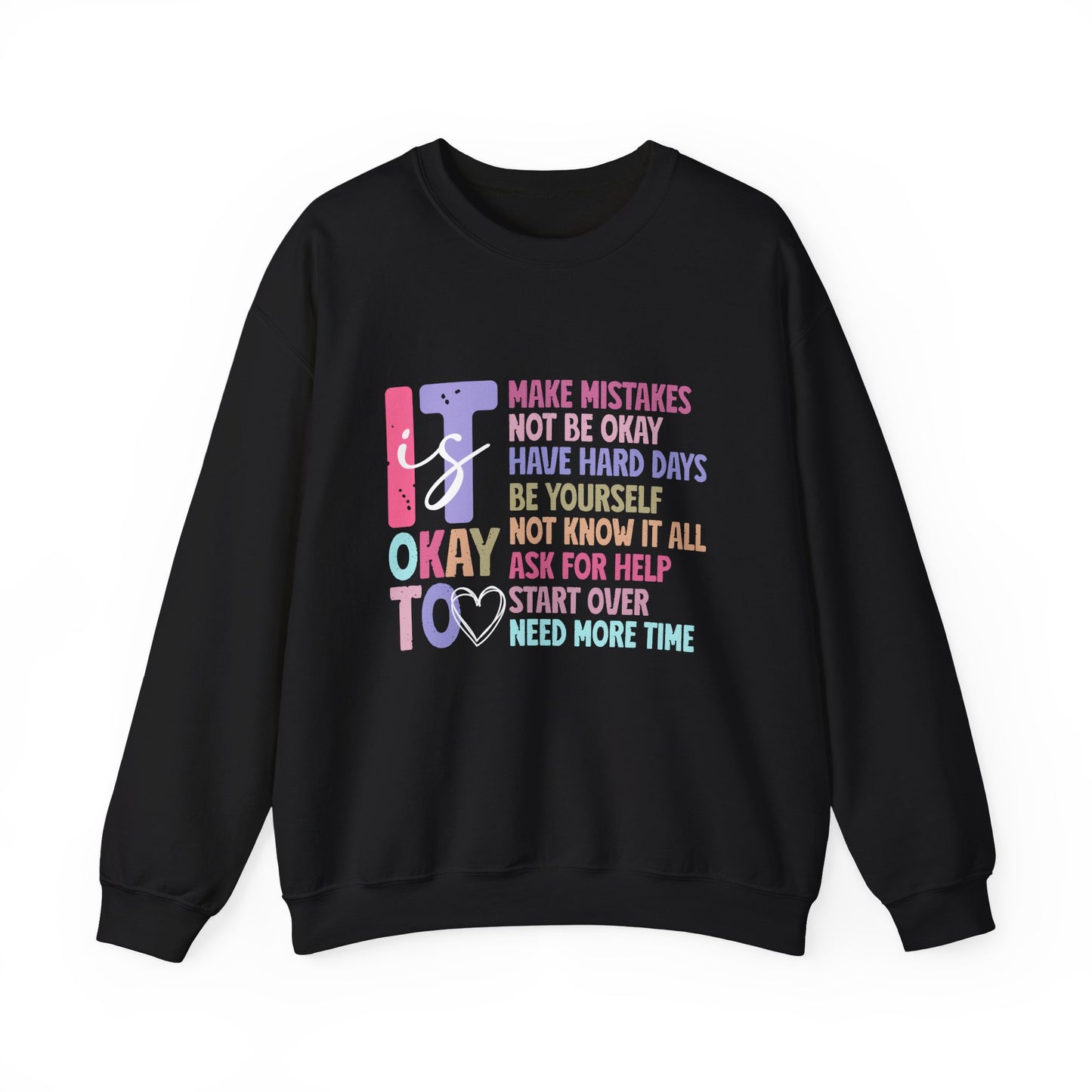 Inspirational Mental Health Crewneck Sweatshirt