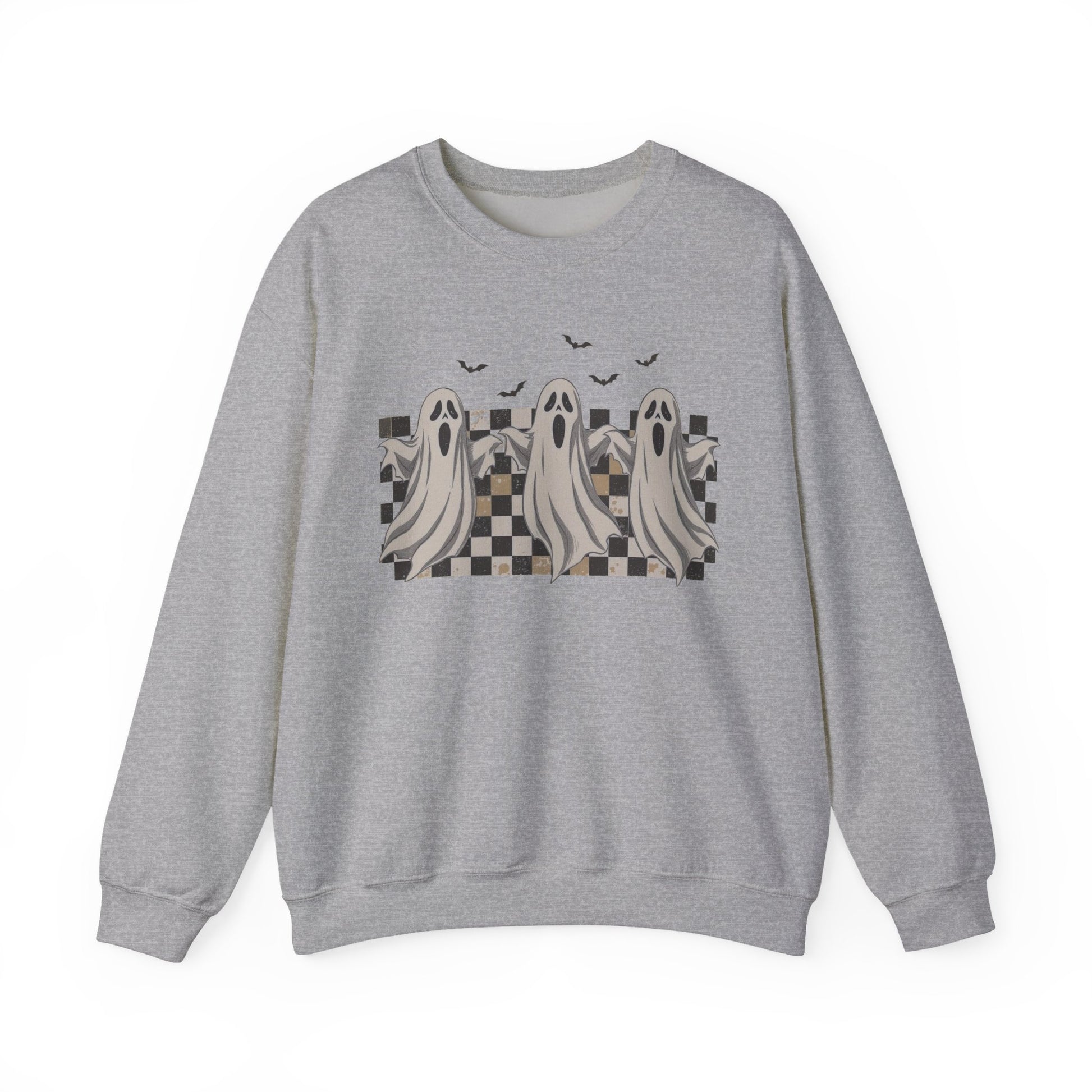 Spooky Ghosts Halloween Crewneck Sweatshirt - Samberule