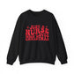 Just A Nurse Who Loves Christmas Crewneck Sweatshirt