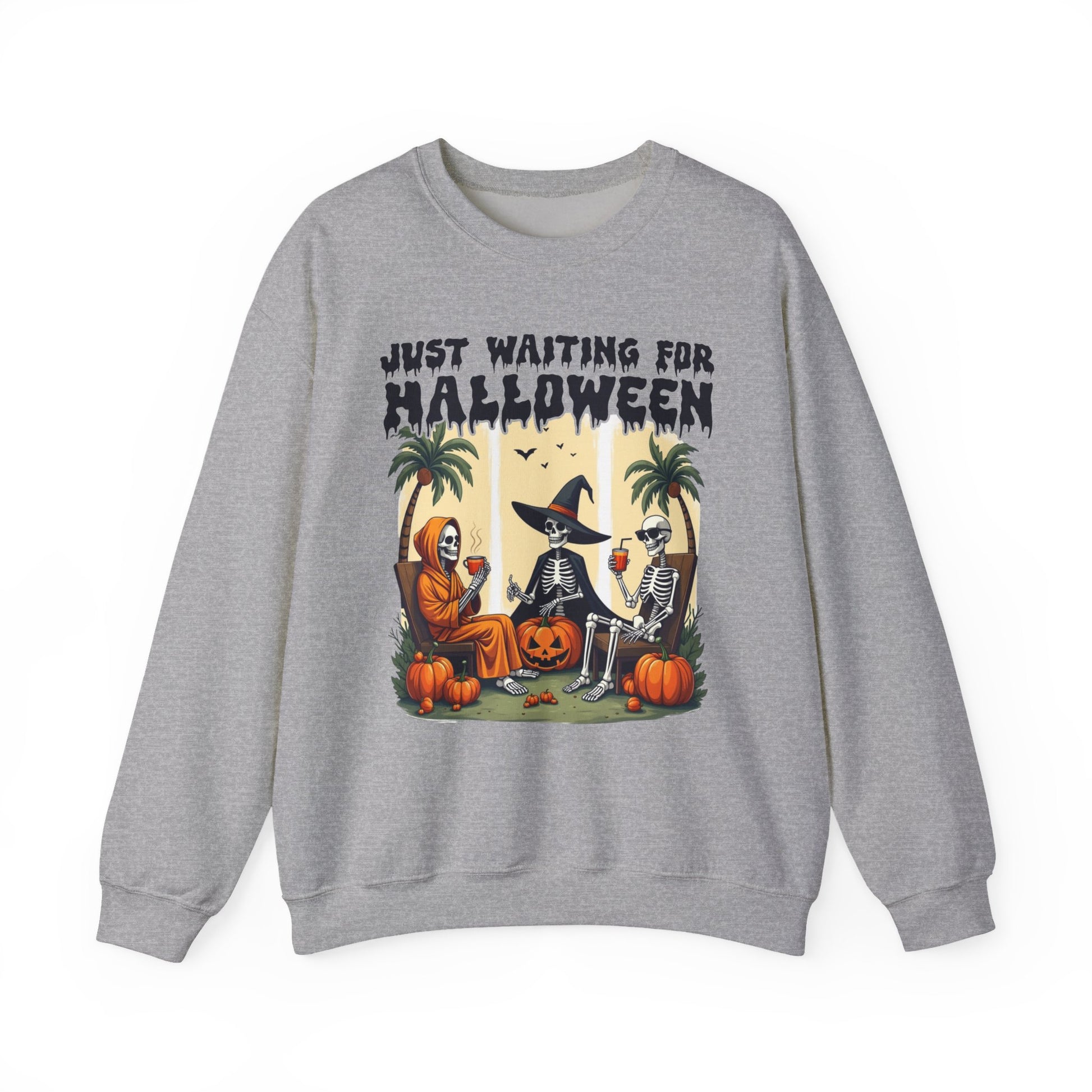 Just Waiting for Halloween Crewneck Sweatshirt - Samberule