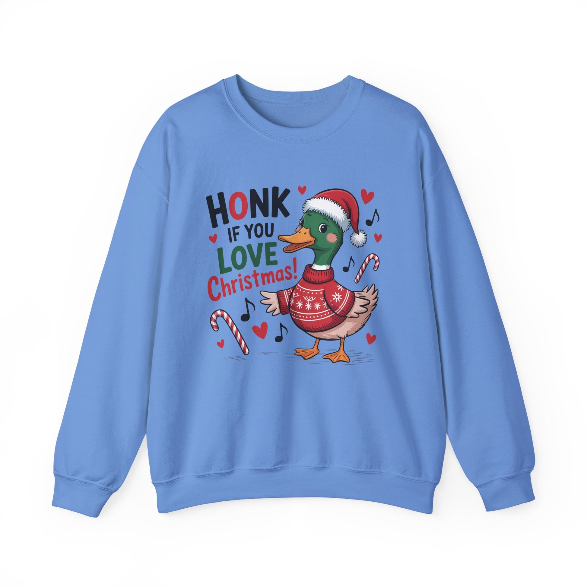 Honk If You Love Christmas Crewneck Sweatshirt - Samberule