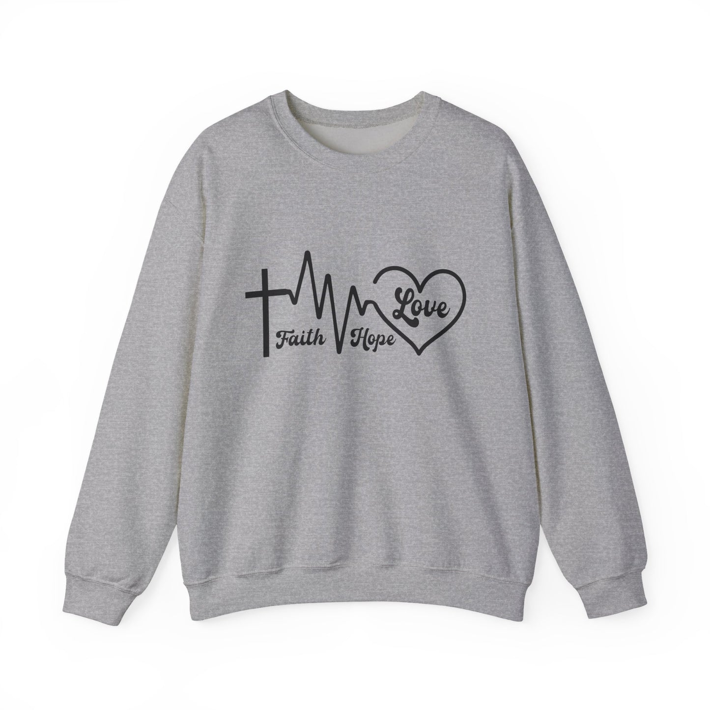 "Faith, Hope, Love" Faith Crewneck Sweatshirt