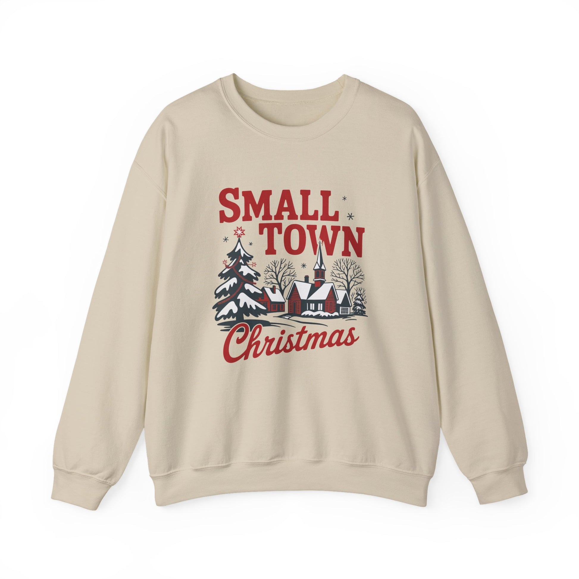 Small Town Christmas Crewneck Sweatshirt - Samberule