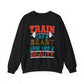 Train Like A Beast Look Like A Beauty Gym Crewneck Sweatshirt