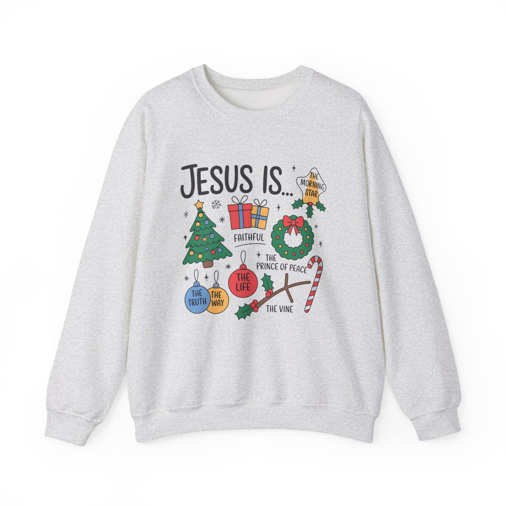 Jesus Christmas Crewneck Sweatshirt - Samberule