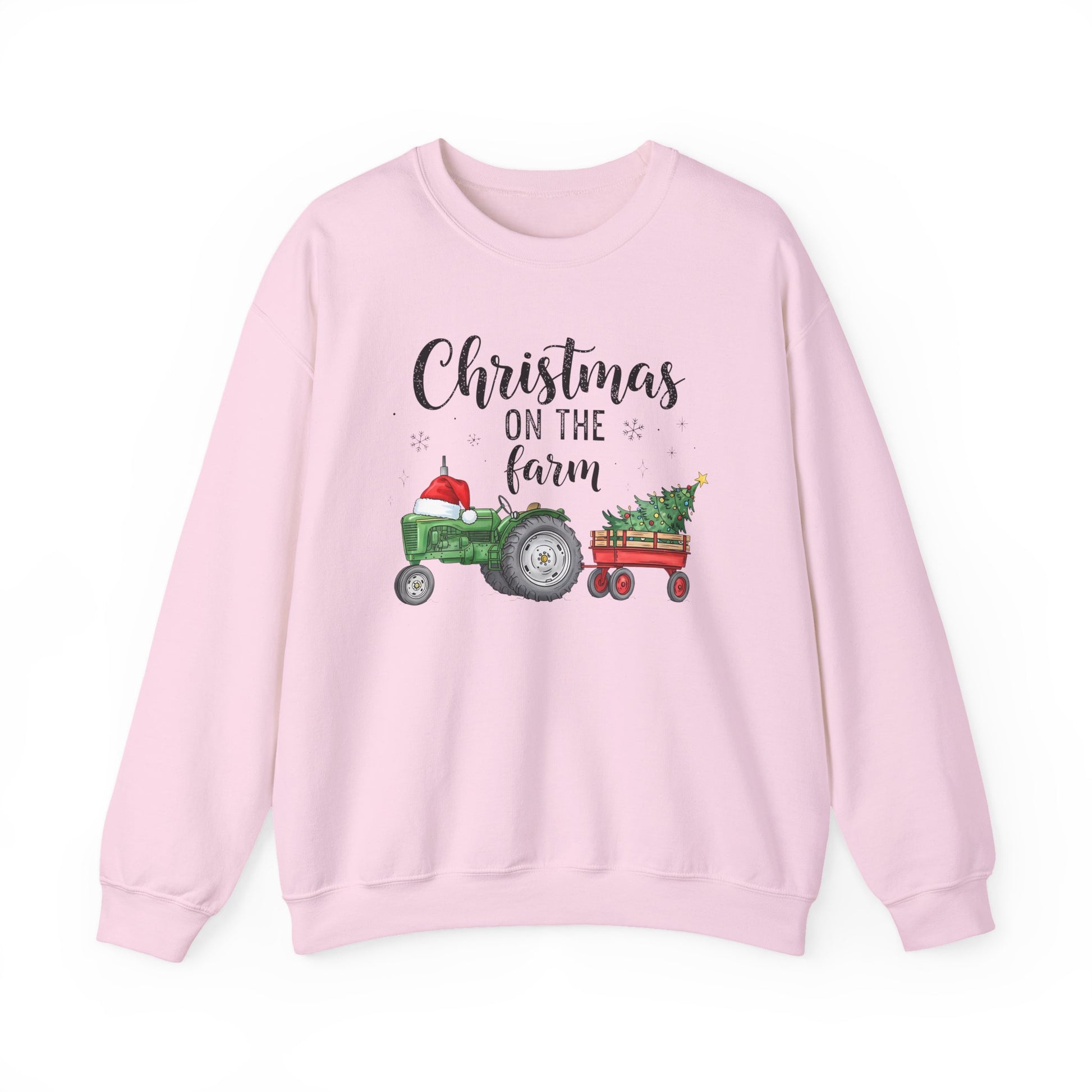 Christmas on the Farm Sweatshirt Christmas Crewneck Sweatshirt - Samberule