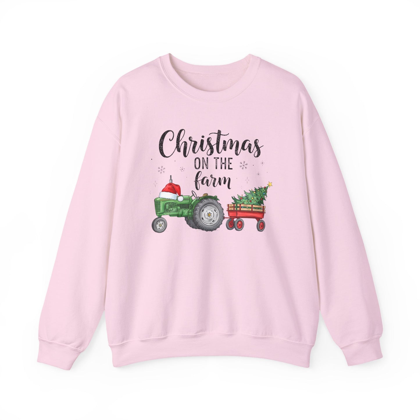 Christmas on the Farm Sweatshirt Christmas Crewneck Sweatshirt - Samberule