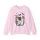 Halloween Ghost Cat Halloween Crewneck Sweatshirt - Samberule