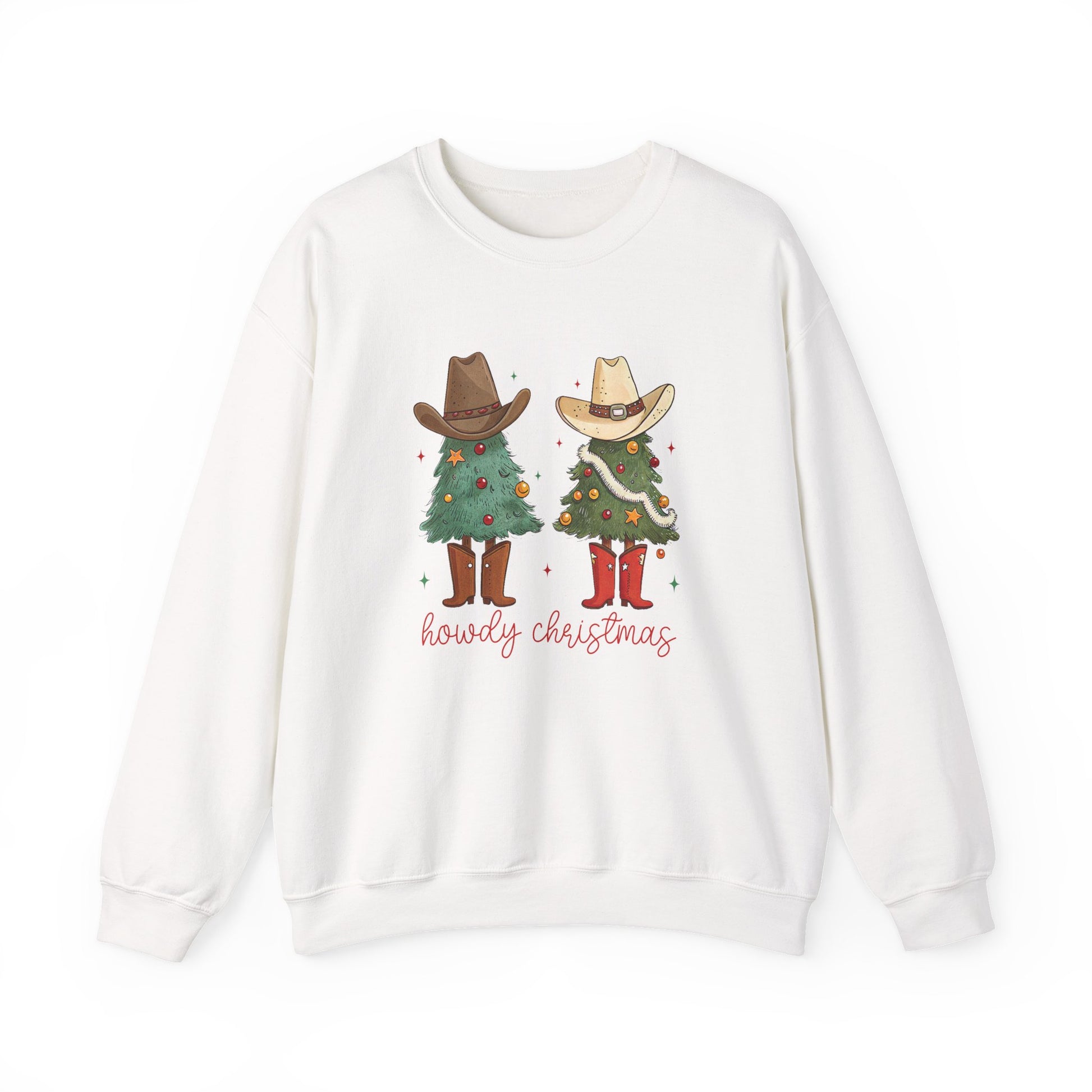 Howdy Cowboy Christmas Crewneck Sweatshirt - Samberule