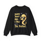 "Many Years Ago, I Was The Fastest" Sarcasm Crewneck Sweatshirt