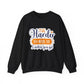 'The Harder You Work the Luckier You Get' Motivational Crewneck Sweatshirt