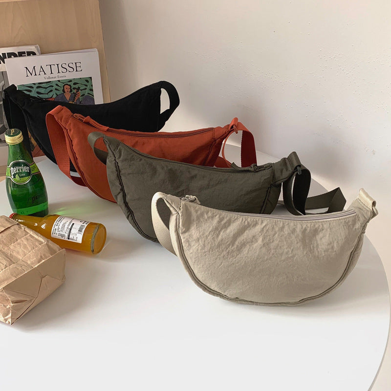 Nevaeh - Crescent Crossbody Bag - Samberule