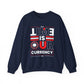 Time is Our Currency Motivational Crewneck Sweatshirt