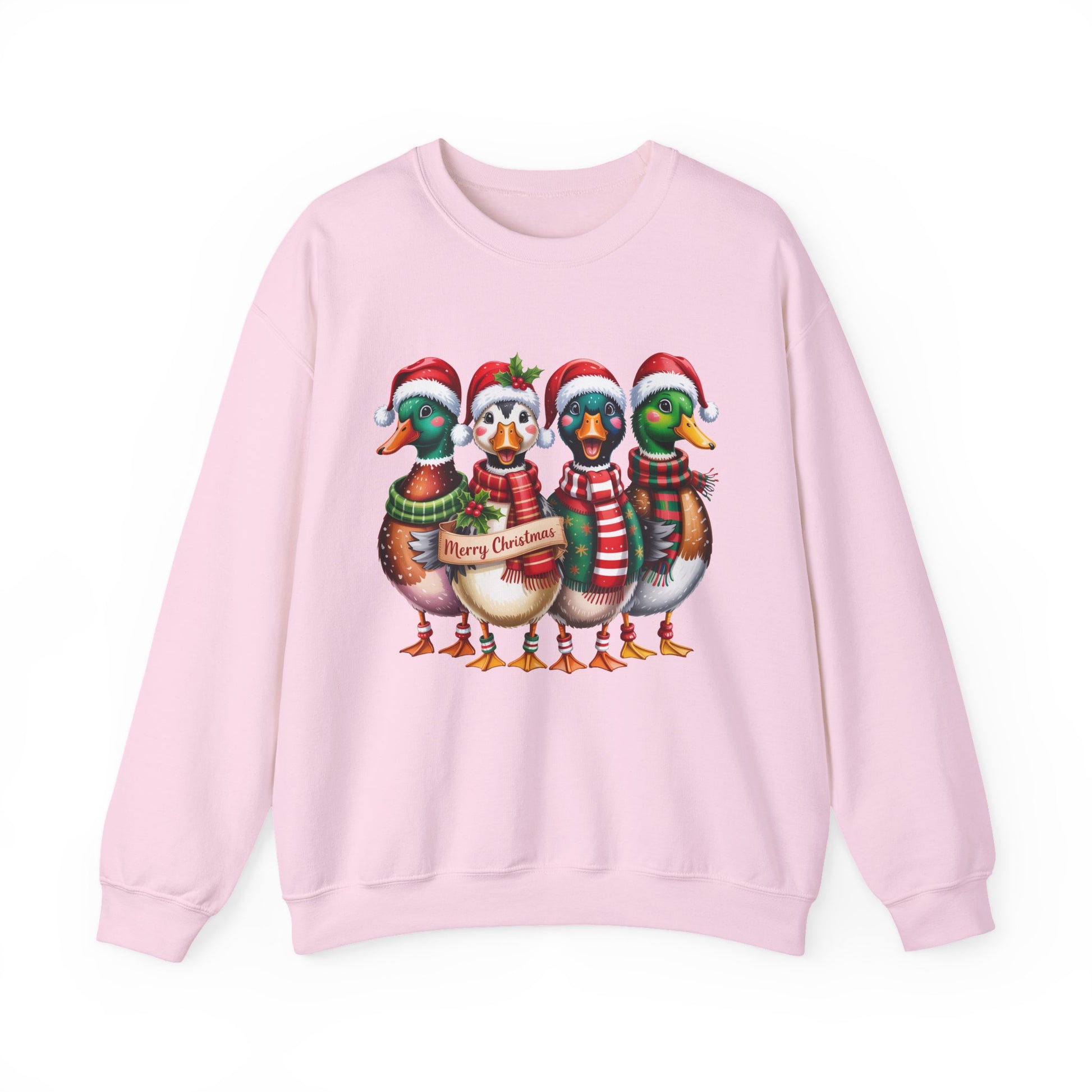 Festive Duck Christmas Crewneck Sweatshirt - Samberule