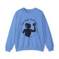 Gym Hair Don't Care Gym Crewneck Sweatshirt