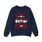 School Is Important But Muscles Are Importanter Gym Crewneck Sweatshirt