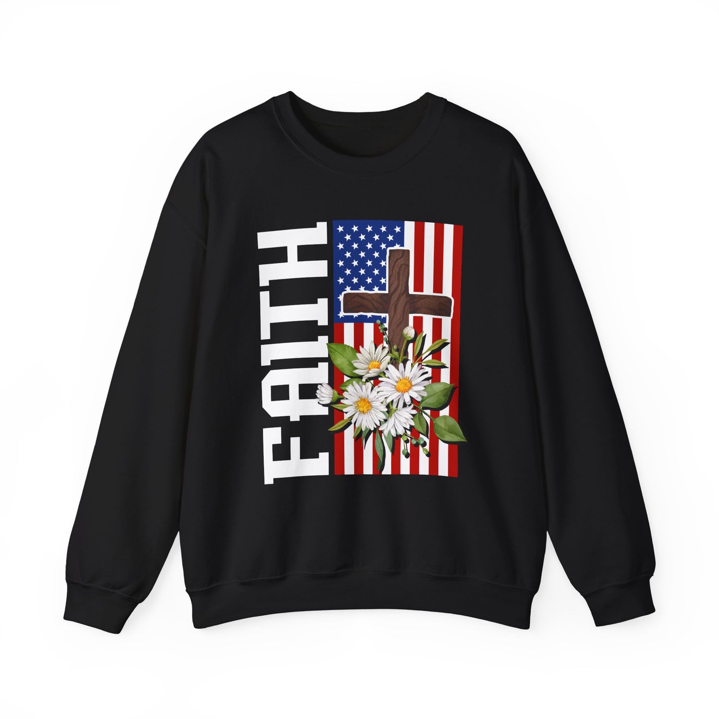 Inspired USA Faith Crewneck Sweatshirt