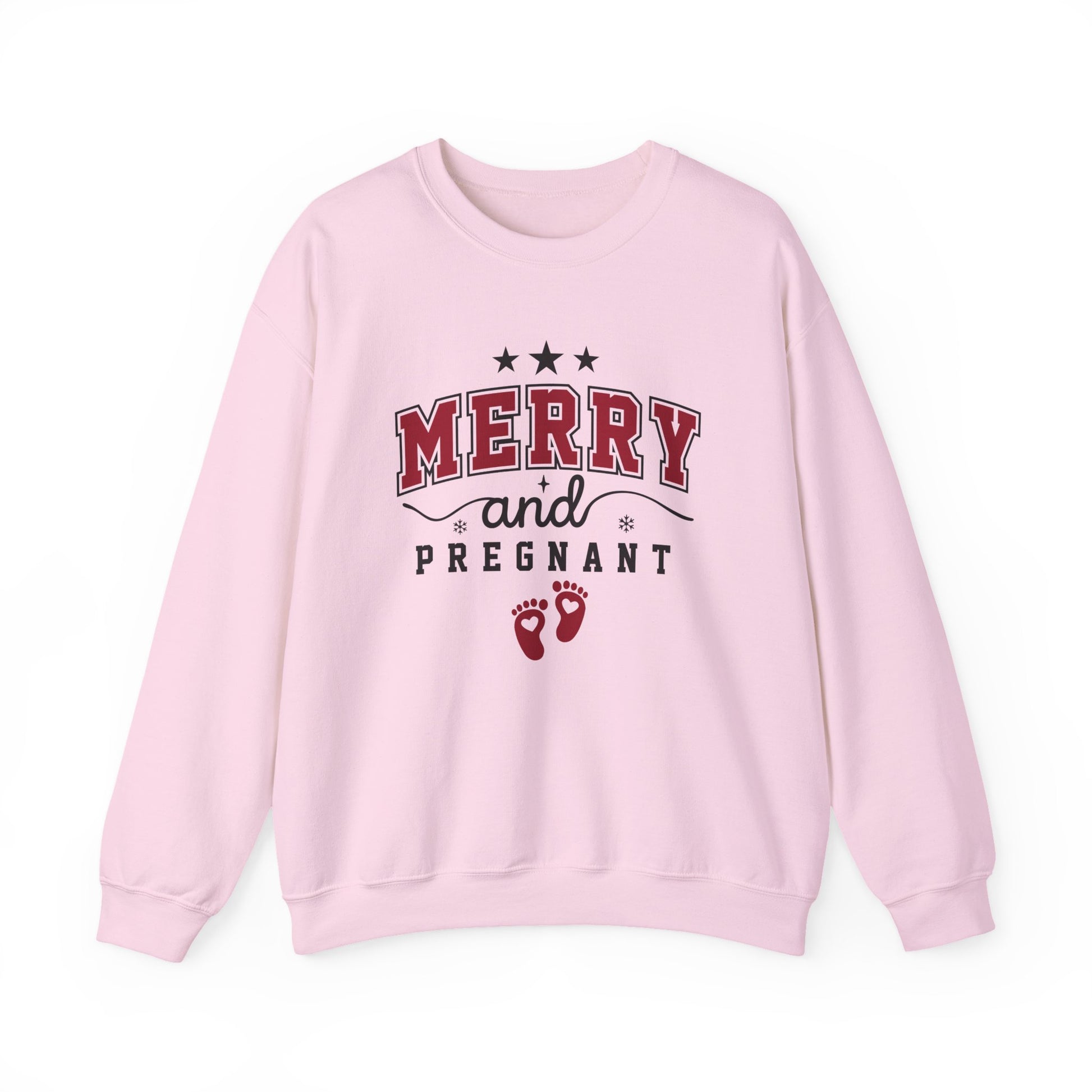 Merry and Pregnant Christmas Crewneck Sweatshirt - Samberule