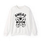 Sweat, Smile, Repeat Gym Crewneck Sweatshirt