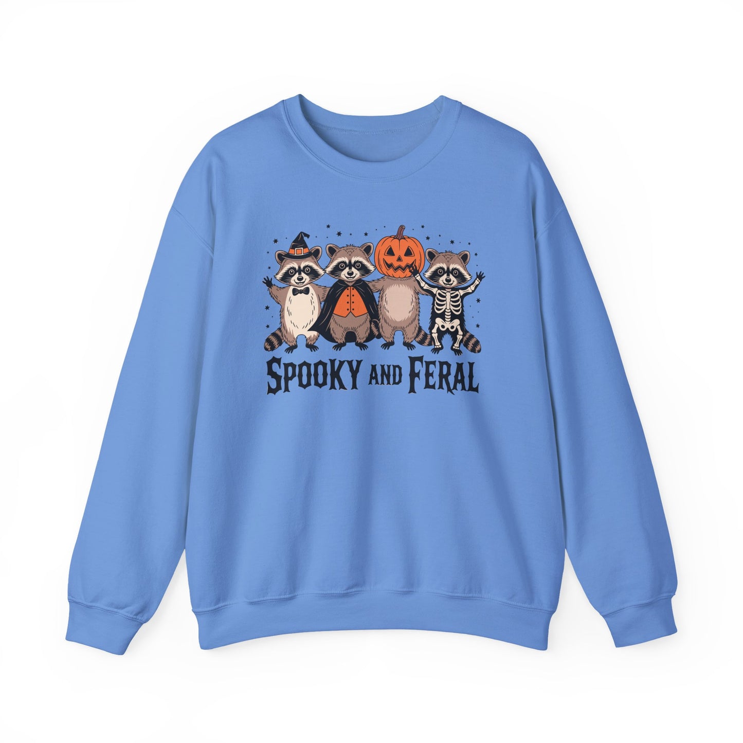 Spooky and Feral Halloween Crewneck Sweatshirt - Samberule