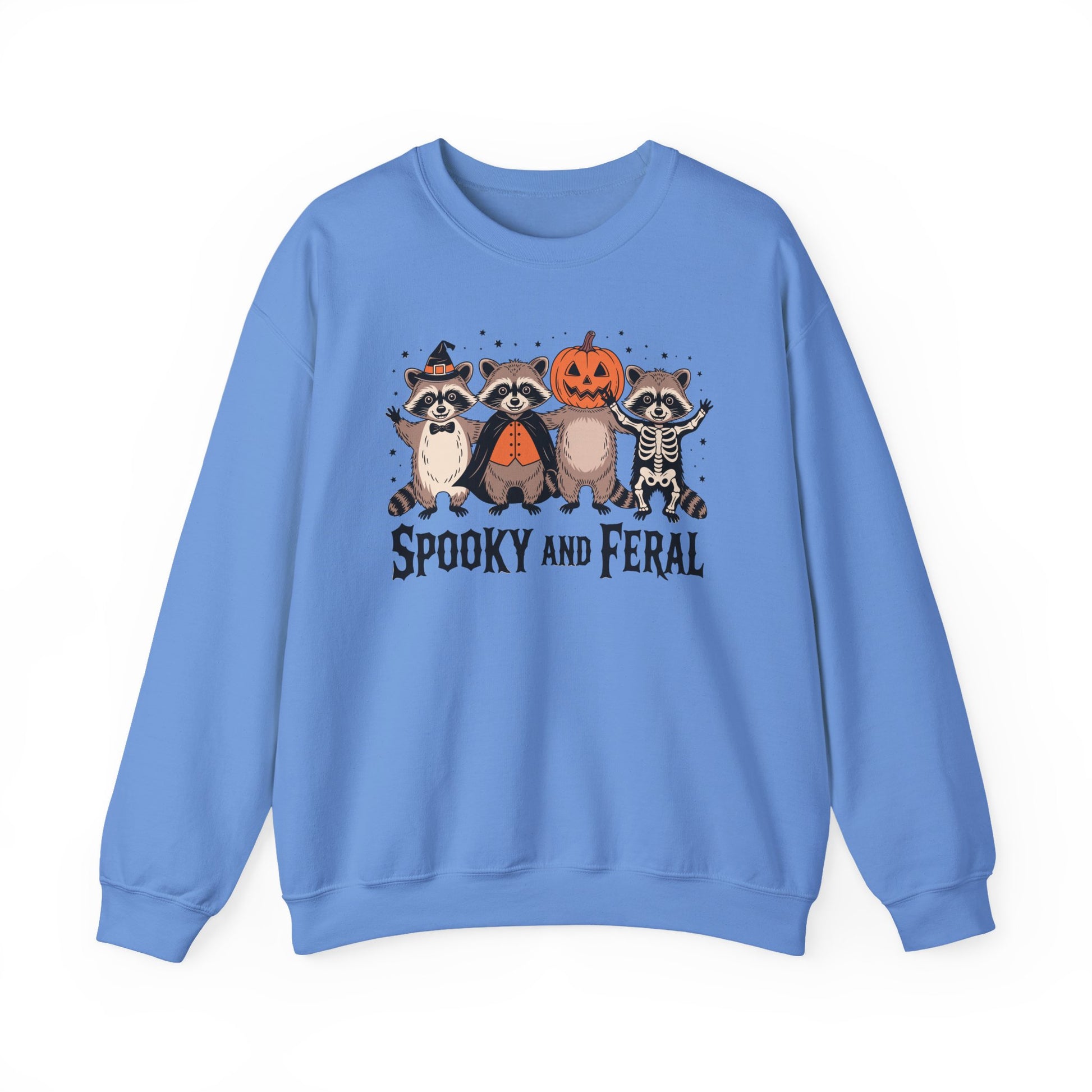Spooky and Feral Halloween Crewneck Sweatshirt - Samberule