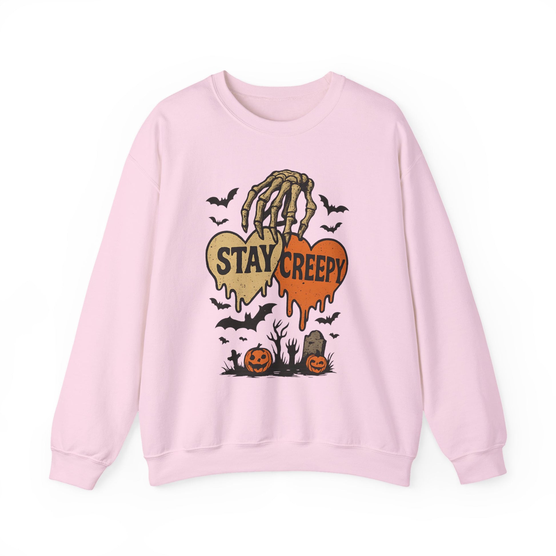 Stay Creepy Halloween Crewneck Sweatshirt - Samberule