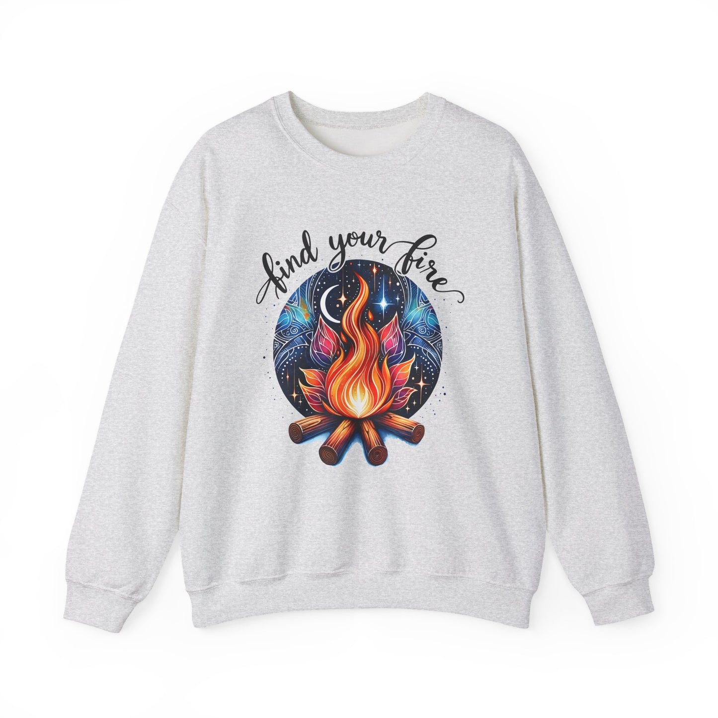 Find Your Fire Motivational Crewneck Sweatshirt