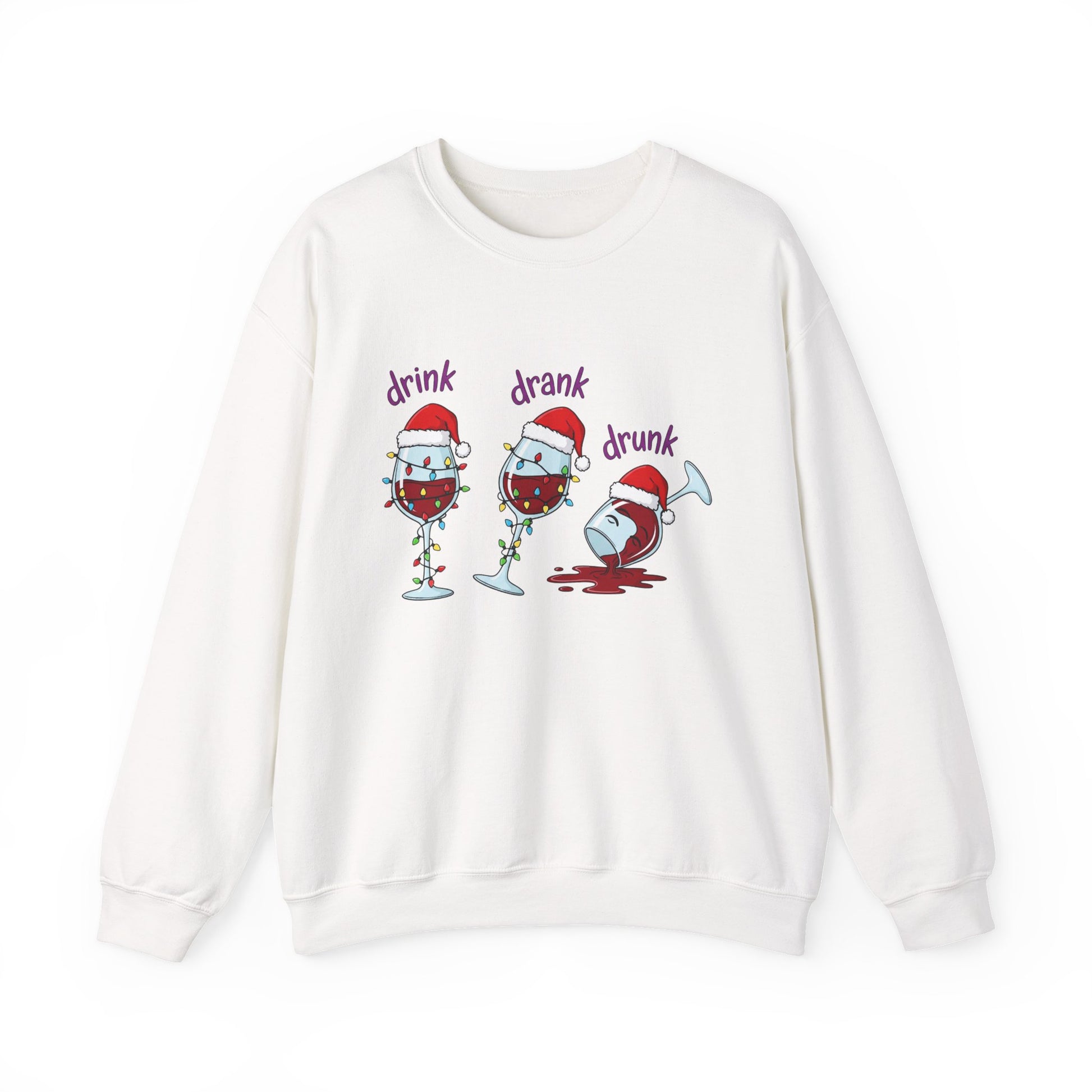 Drink Themed Christmas Crewneck Sweatshirt - Samberule