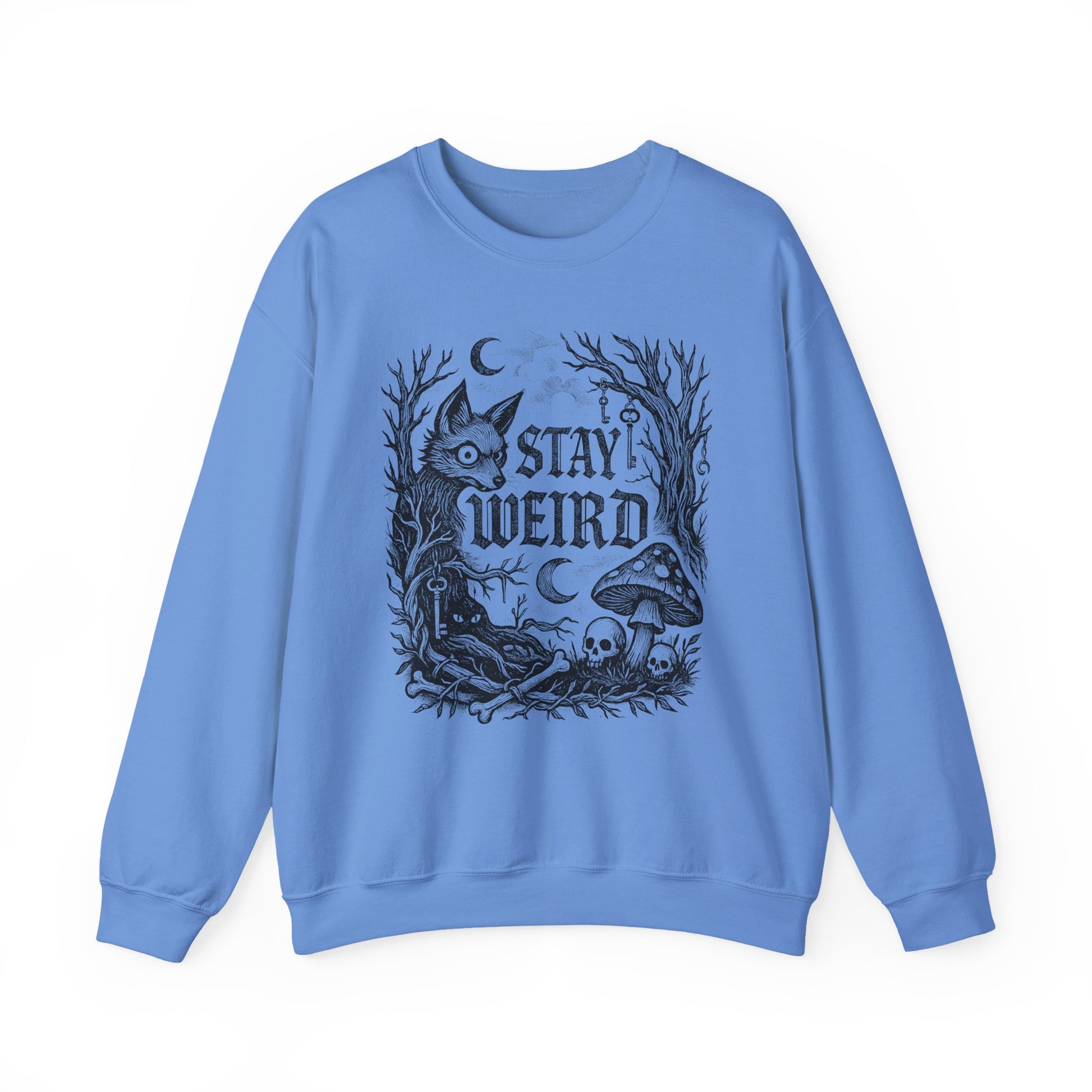 Stay Weird Halloween Crewneck Sweatshirt - Samberule