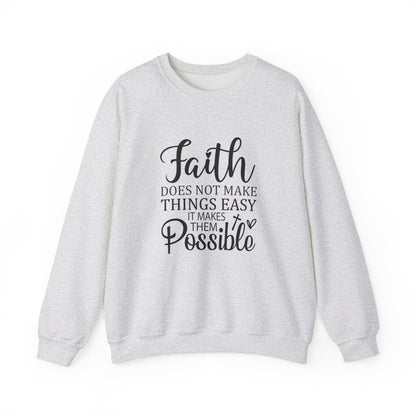 Inspirational Faith Crewneck Sweatshirt