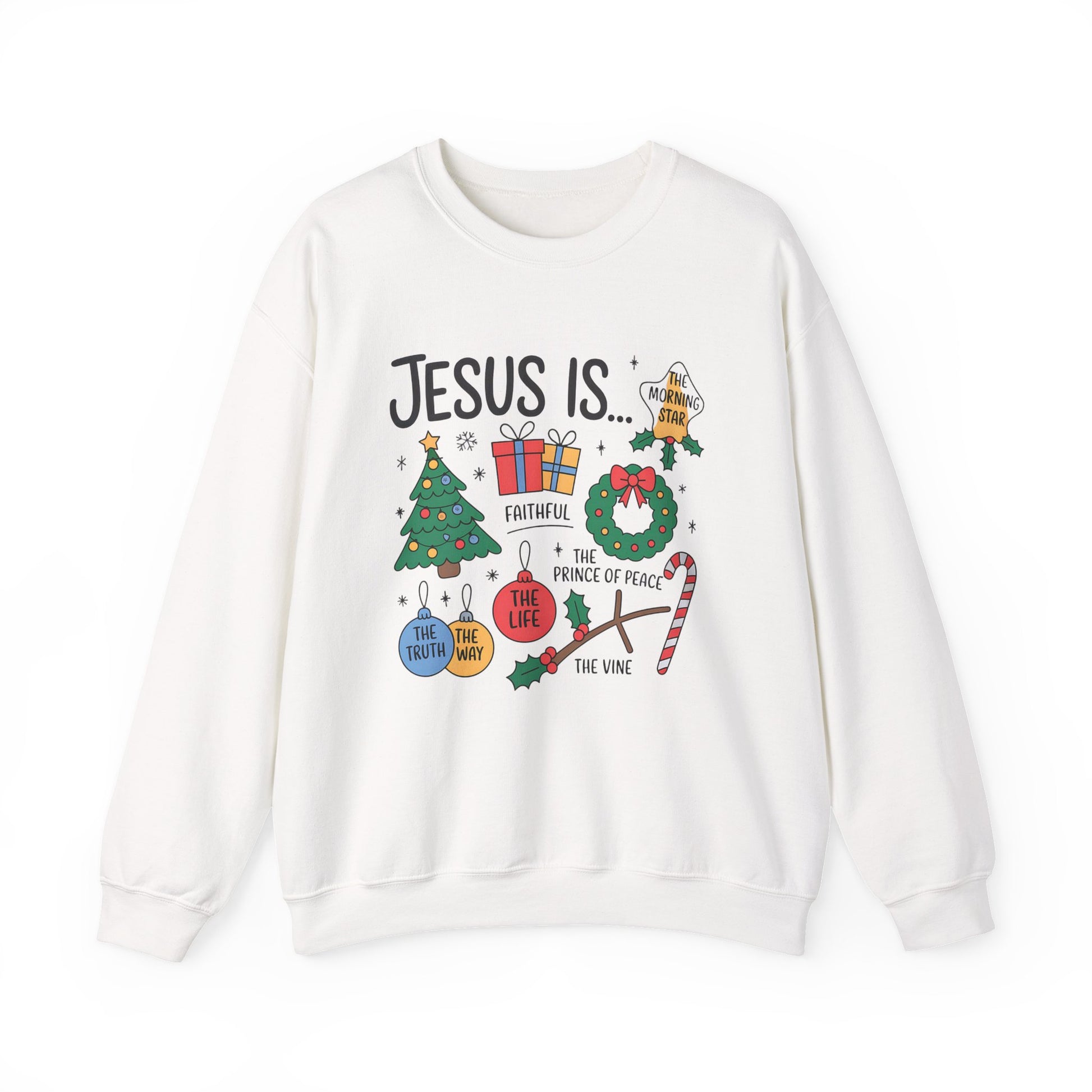 Jesus Christmas Crewneck Sweatshirt - Samberule
