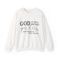 "God is Still Writing Your Story" Faith Crewneck Sweatshirt