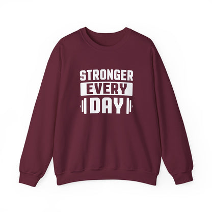 Stronger Every Day Gym Crewneck Sweatshirt