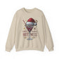 Santa's Favorite Hot Mess Christmas Crewneck Sweatshirt - Samberule