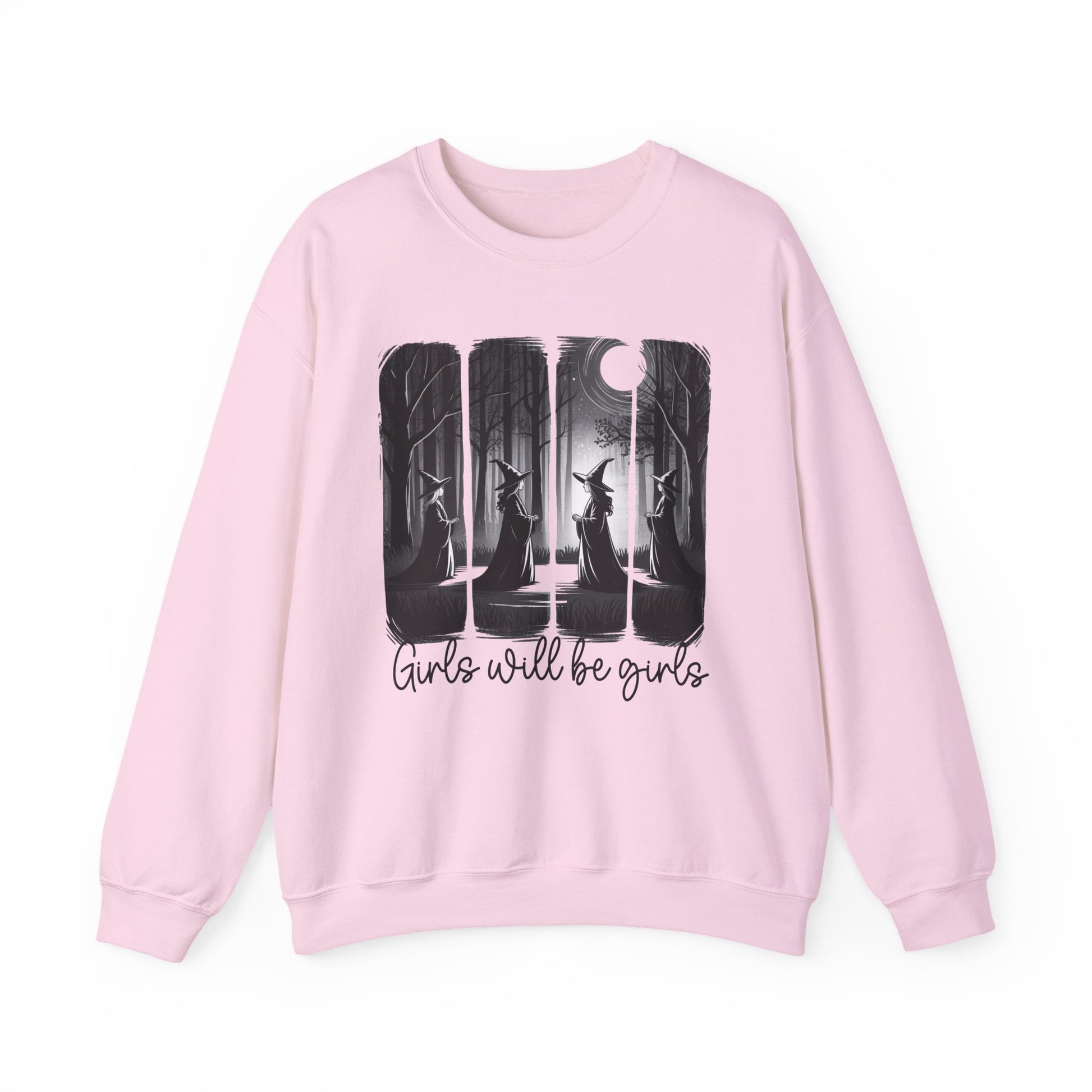 Girls Will Be Girls Halloween Crewneck Sweatshirt - Samberule