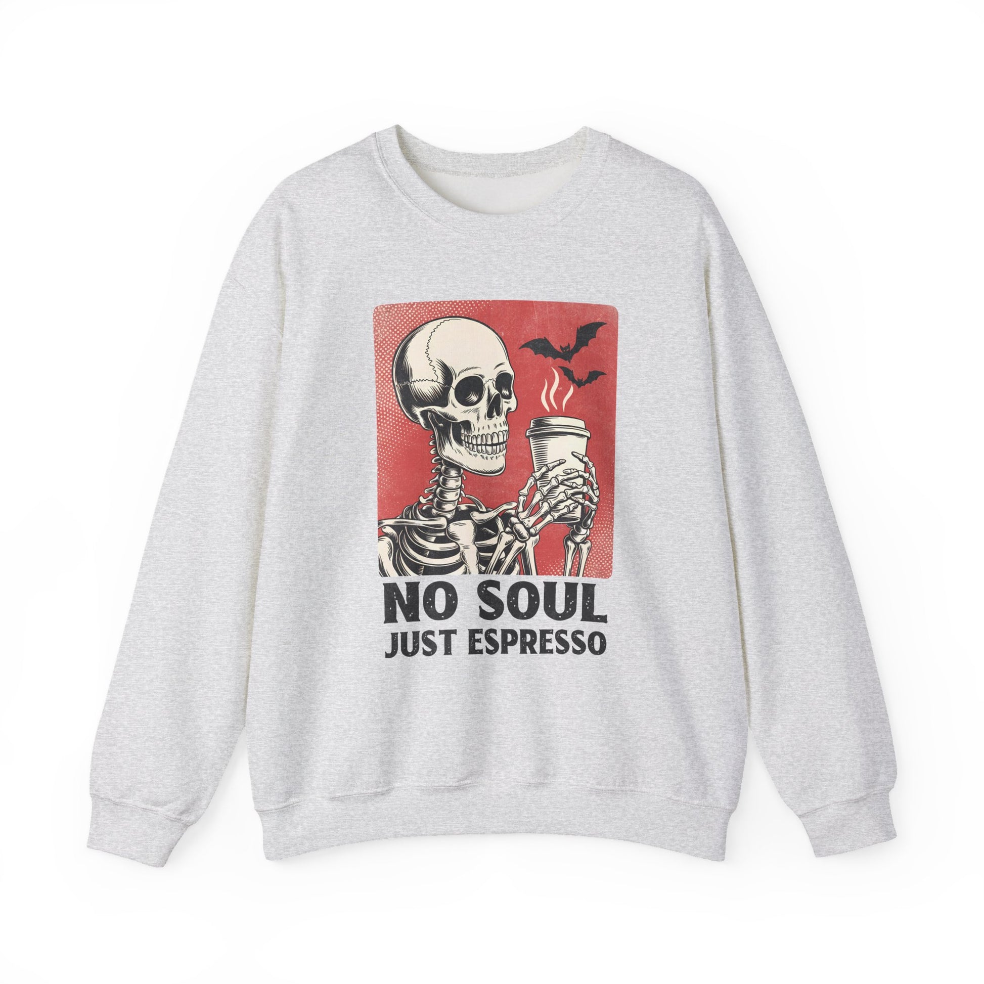 No Soul Just Espresso Halloween Crewneck Sweatshirt - Samberule