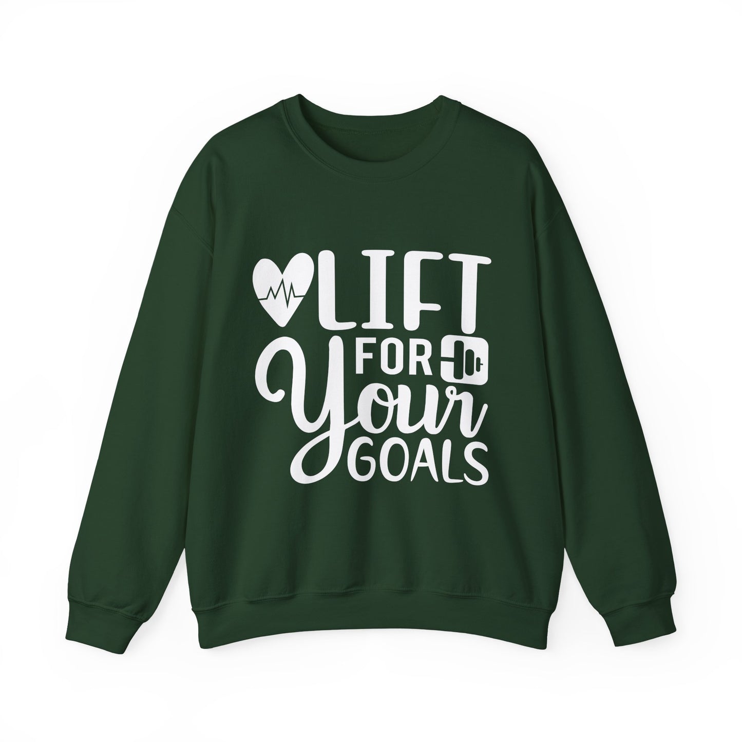 Lift for Your Goals Gym Crewneck Sweatshirt