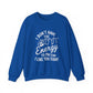 Sloth Energy Sarcasm Crewneck Sweatshirt