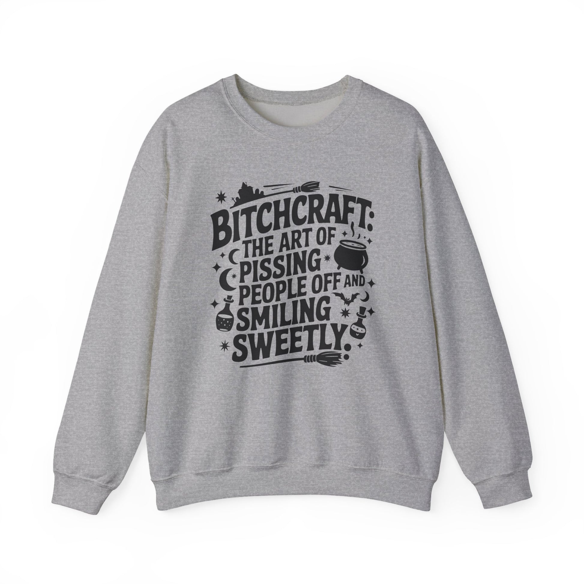 Bitchcraft Halloween Crewneck Sweatshirt - Samberule